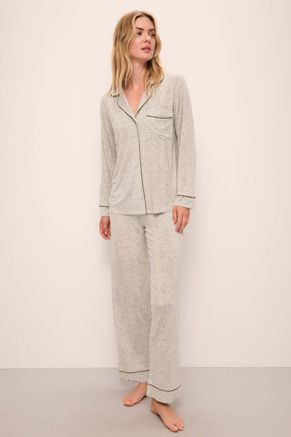 Gisele Printed TENCEL™ Modal Long PJ Set